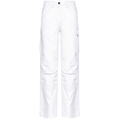 Pantalón de trabajo multibolsillos mujer Blanco 38 FR