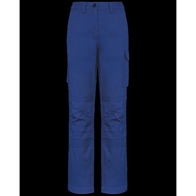 Pantalón de trabajo multibolsillos mujer Royal Blue 46 FR