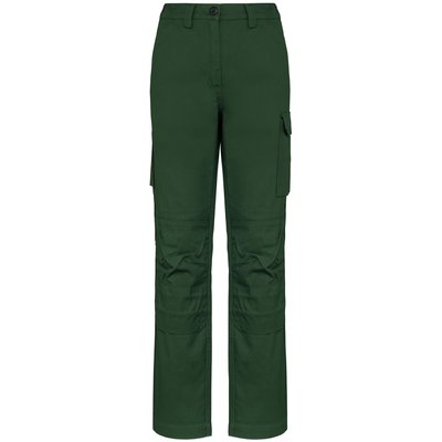 Pantalón de trabajo multibolsillos mujer Verde 40 FR