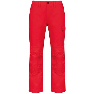 Pantalón de trabajo multibolsillos Rojo 42 FR