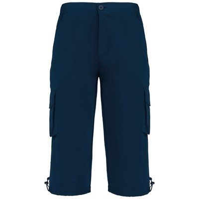 Pantalón pirata con bolsillos Sporty Navy L