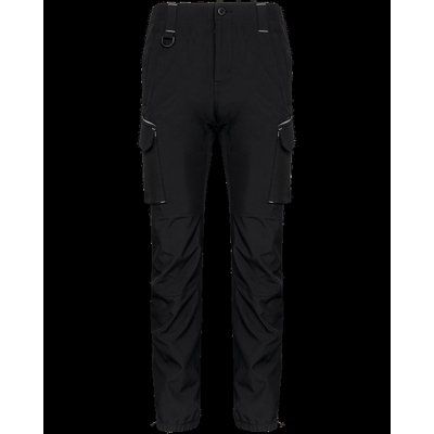 Pantalón softshell hombre impermeable Black XL