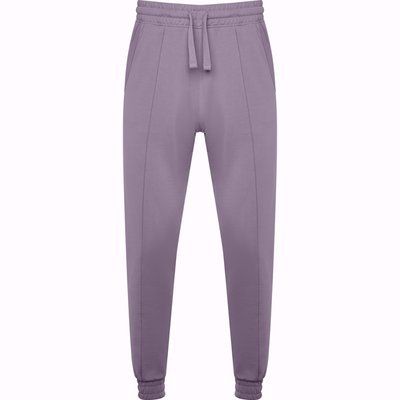 Pantalón Unisex Bajo con Puño y Cintura Elástica LAVANDA M