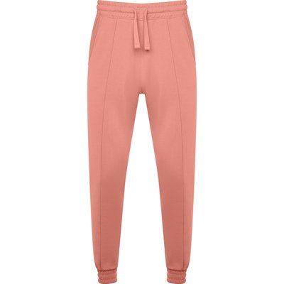 Pantalón Unisex Bajo con Puño y Cintura Elástica NARANJA CLAY 3XL