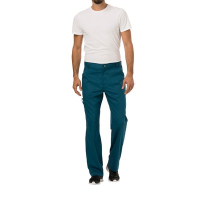 Pantalones cargo hombre con bragueta y bolsillos Azul 3XL