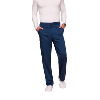 Pantalones cargo hombre con bragueta y bolsillos Navy 3XL