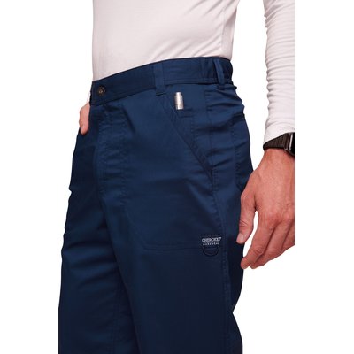 Pantalones cargo hombre con bragueta y bolsillos