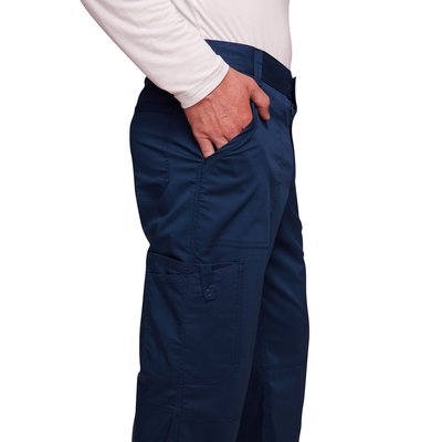 Pantalones cargo hombre con bragueta y bolsillos