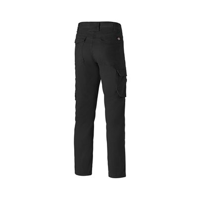 Pantalones hombre con bolsillo cargo Black 28 UK