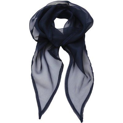 Pañuelo de Muselina Brillante Lavable Navy