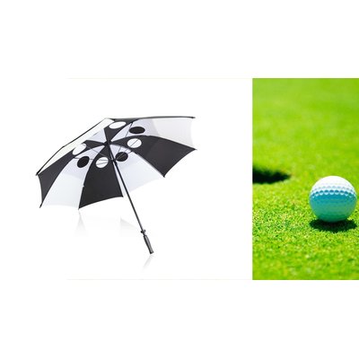 Paraguas de golf reversible