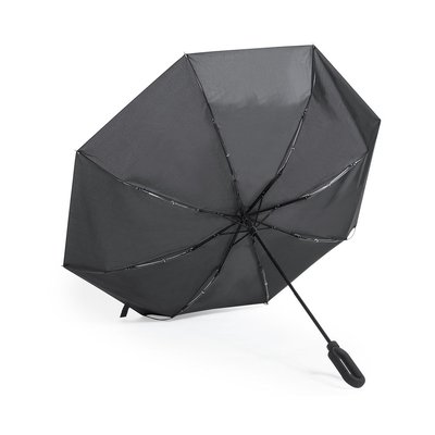 Paraguas plegable y resistente de 8 paneles con sistema antiviento