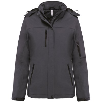 Parka softshell mujer Gris XS