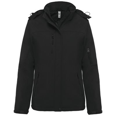 Parka softshell mujer Negro XXL