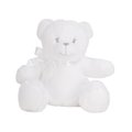 Peluche poliéster con vientre de felpa Blanco