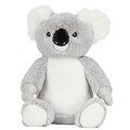 Peluche poliéster con vientre de felpa Koala