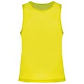 Peto ligero de rejilla multi-deportes Amarillo L/XL