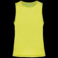 Peto ligero de rejilla multi-deportes Fluorescent Yellow S/M