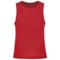 Peto ligero de rejilla multi-deportes Sporty Red XXL/3XL