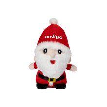 Peluche Navideño Suave 3 diseños Papa Noel