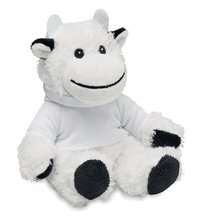 Peluche Vaca para Sublimación Blanco