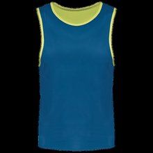 Peto Reversible deportes Fluo yellow/ Sporty royal blue S/M