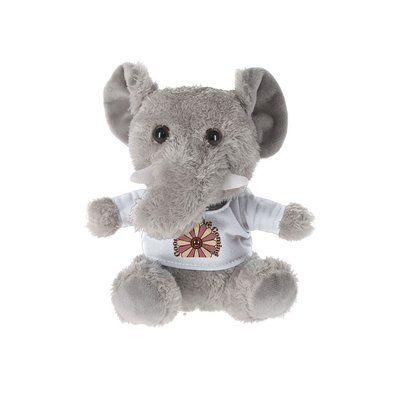 Peluche elefante personalizable Gri