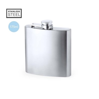 Petaca Acero Inox 175ml