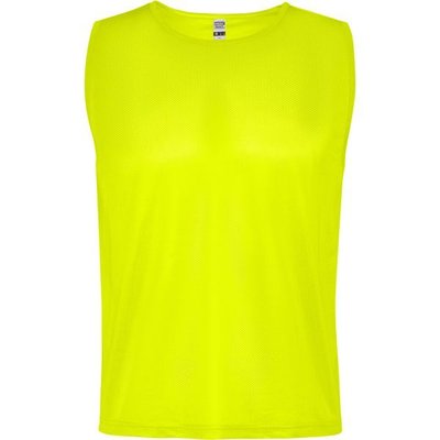 Peto Deportivo Transpirable Colores Amarillo Fluor 16