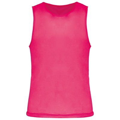 Peto ligero de rejilla multi-deportes Fluorescent  Pink XXL/3XL