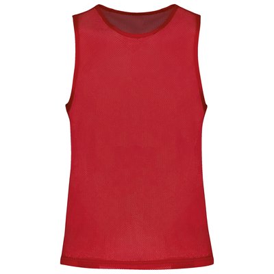 Peto ligero de rejilla multi-deportes Rojo XXL/3XL