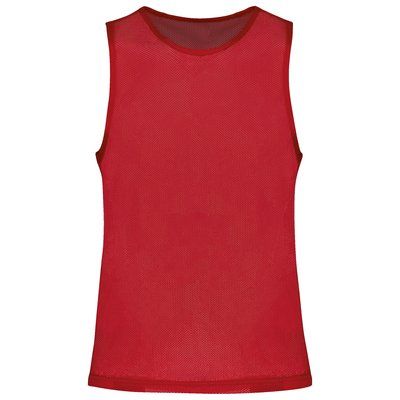 Peto ligero de rejilla multi-deportes Sporty Red XXL/3XL