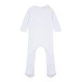 Pijama algodón orgánico para bebé Blanco 6/12M