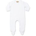 Pijama bebé 100% algodón White / White 12/18M