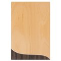 Placa Madera Bicolor con Estuche