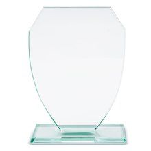 Placa Cristal Grande con Base