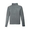 Polar unisex con cremallera Gris S