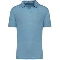 Polo 100% lino hombre Cool Blue XXL