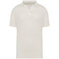 Polo 100% lino hombre Ivory M