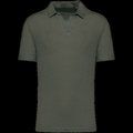 Polo 100% lino hombre Organic Khaki 3XL