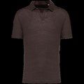 Polo 100% lino hombre Stone Grey L