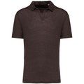 Polo 100% lino hombre Stone Grey M