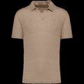 Polo 100% lino hombre Wet Sand L