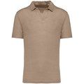 Polo 100% lino hombre Wet Sand XL