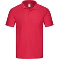 Polo Adulto 100% Algodón Rojo XL