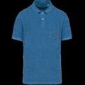 Polo ajustado eco hombre Riviera Blue S