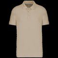 Polo de algodón manga corta para hombre Light Sand 4XL