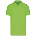 Polo de algodón manga corta para hombre Verde XXL