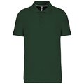 Polo de algodón manga corta para hombre Verde XXL