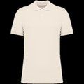 Polo algodón orgánico para hombre Ivory M